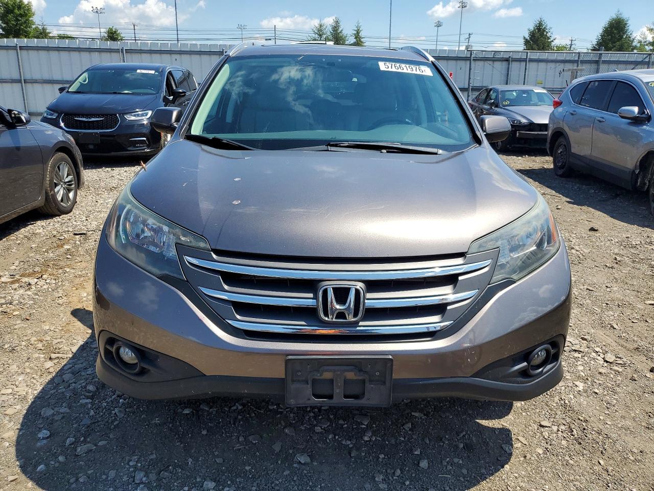 2012 Honda Cr-v Exl Gray vin: 5J6RM4H72CL058113