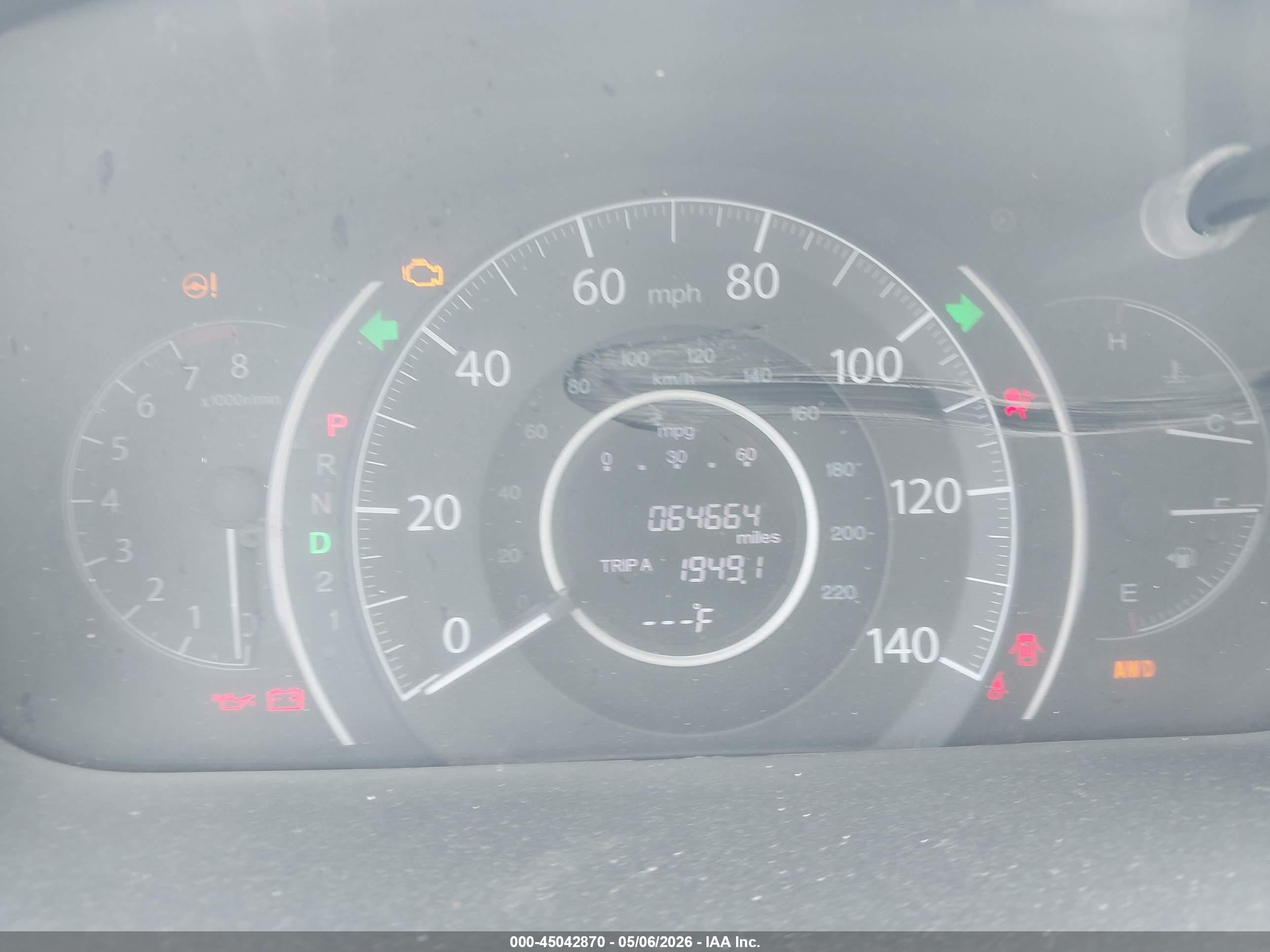 2012 Honda Cr-v Ex-l Белый vin: 5J6RM4H72CL060556