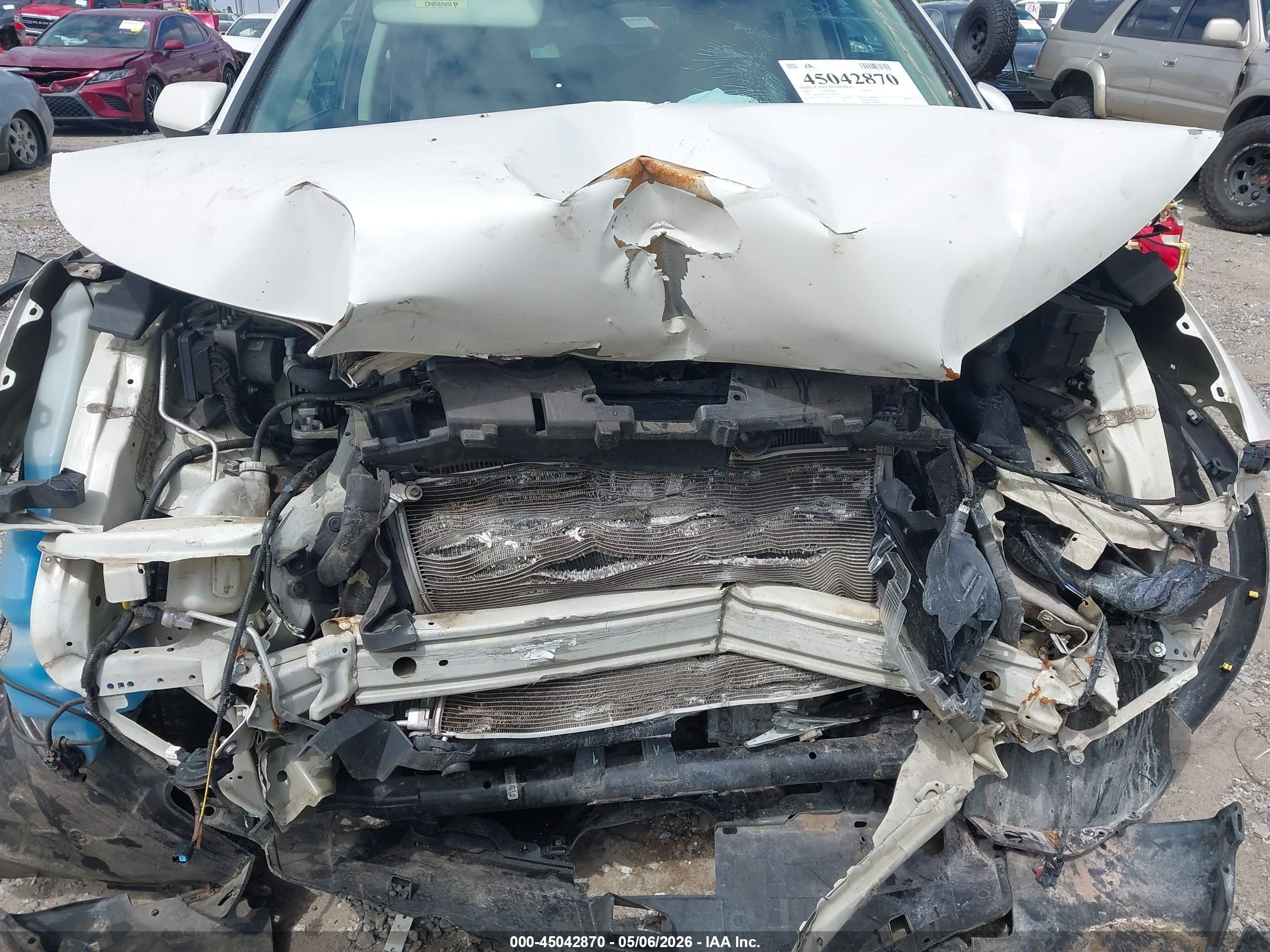 2012 Honda Cr-v Ex-l Белый vin: 5J6RM4H72CL060556