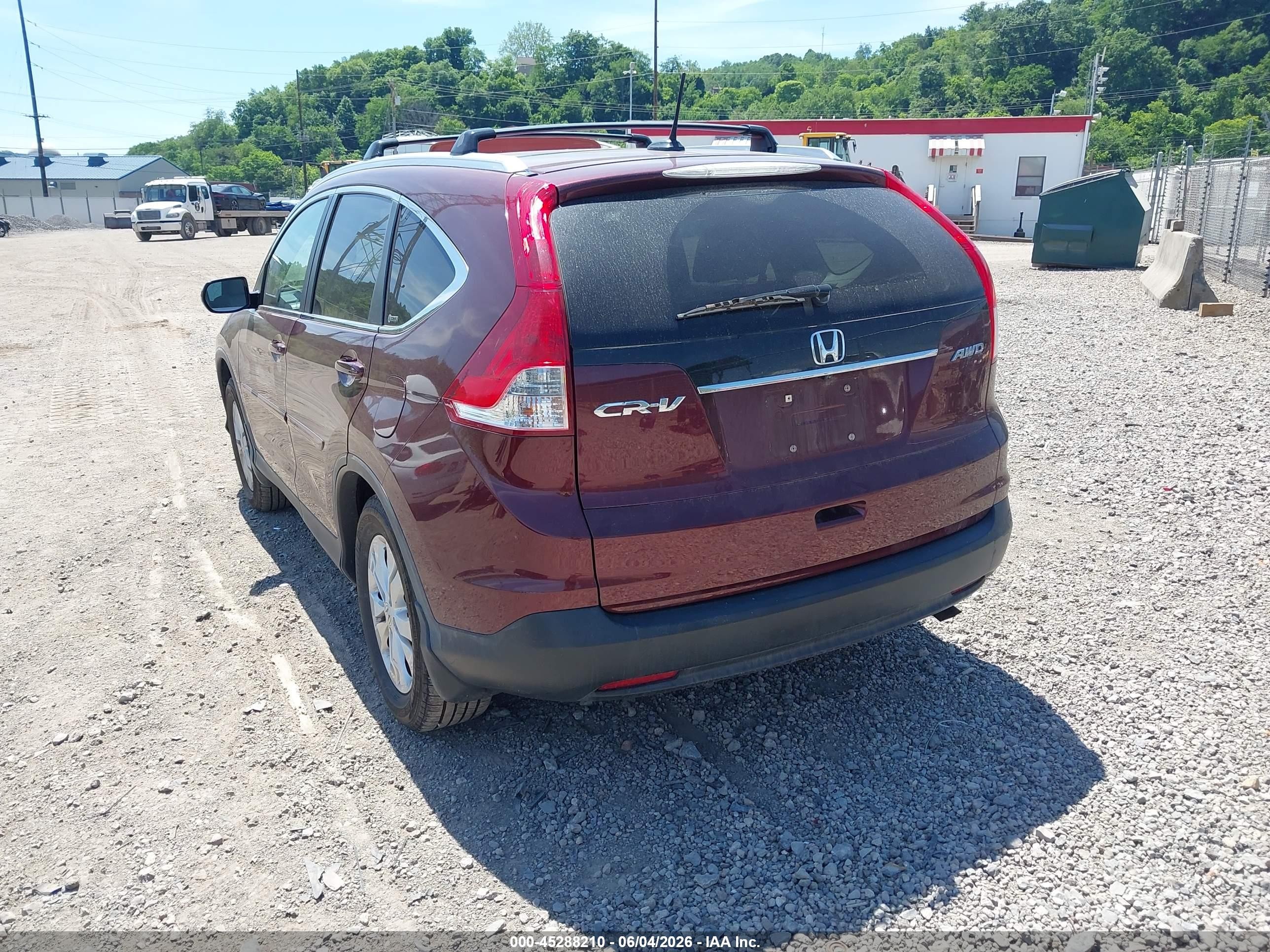2012 Honda Cr-v Ex-l Champagne vin: 5J6RM4H72CL064042