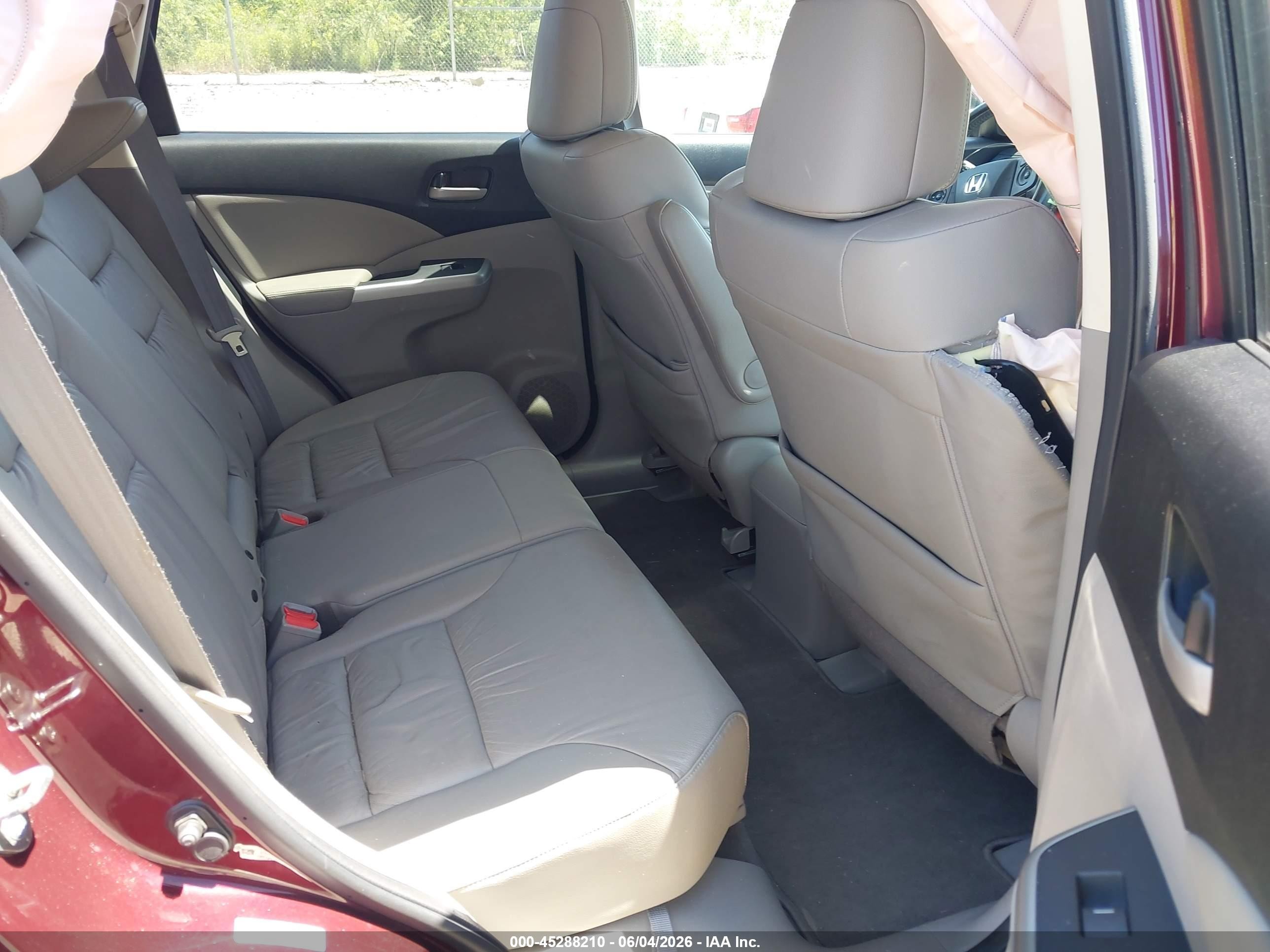 2012 Honda Cr-v Ex-l Champagne vin: 5J6RM4H72CL064042