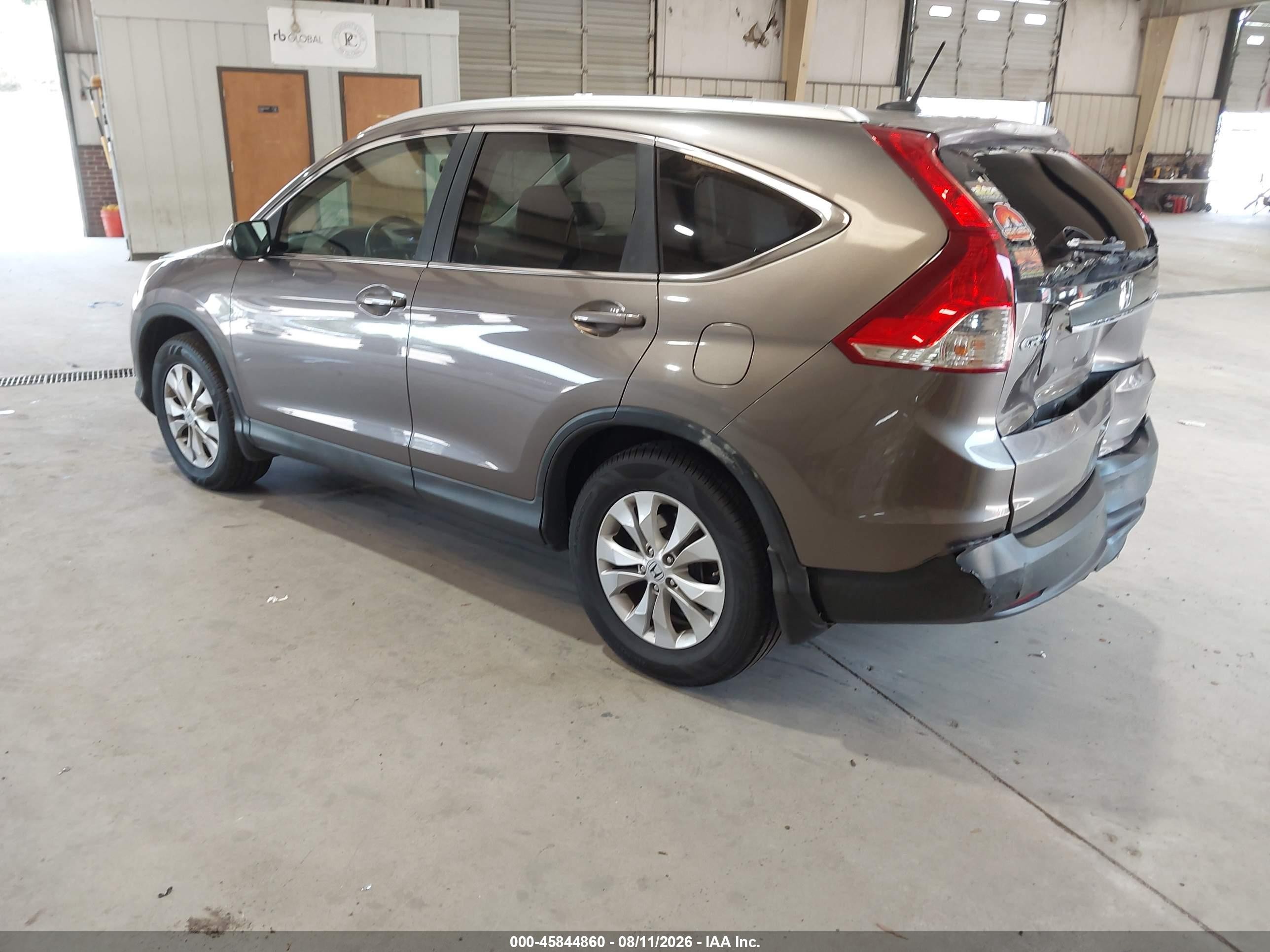 2013 Honda Cr-v Ex-l Gold vin: 5J6RM4H72DL000004