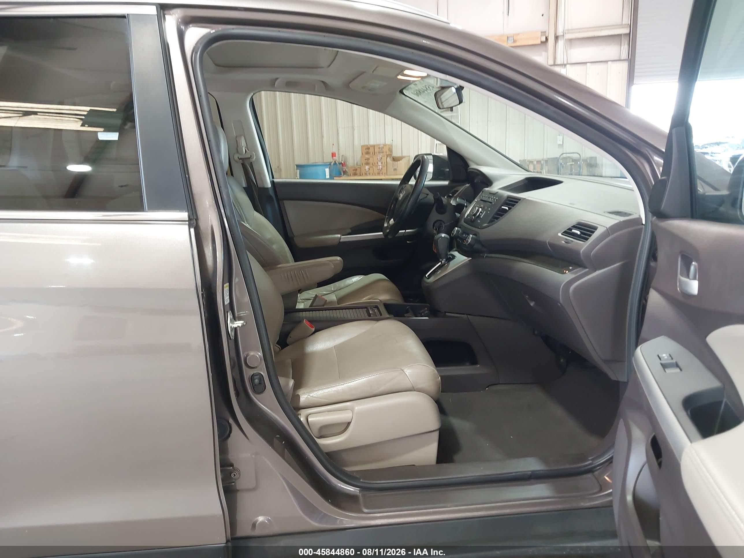 2013 Honda Cr-v Ex-l Gold vin: 5J6RM4H72DL000004