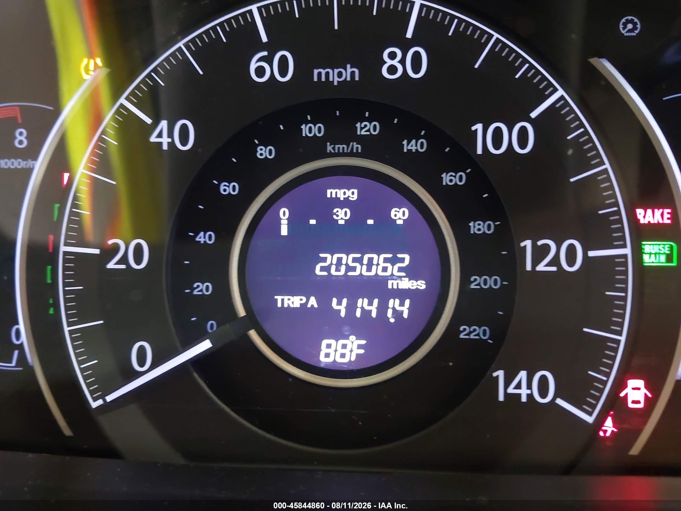 2013 Honda Cr-v Ex-l Gold vin: 5J6RM4H72DL000004