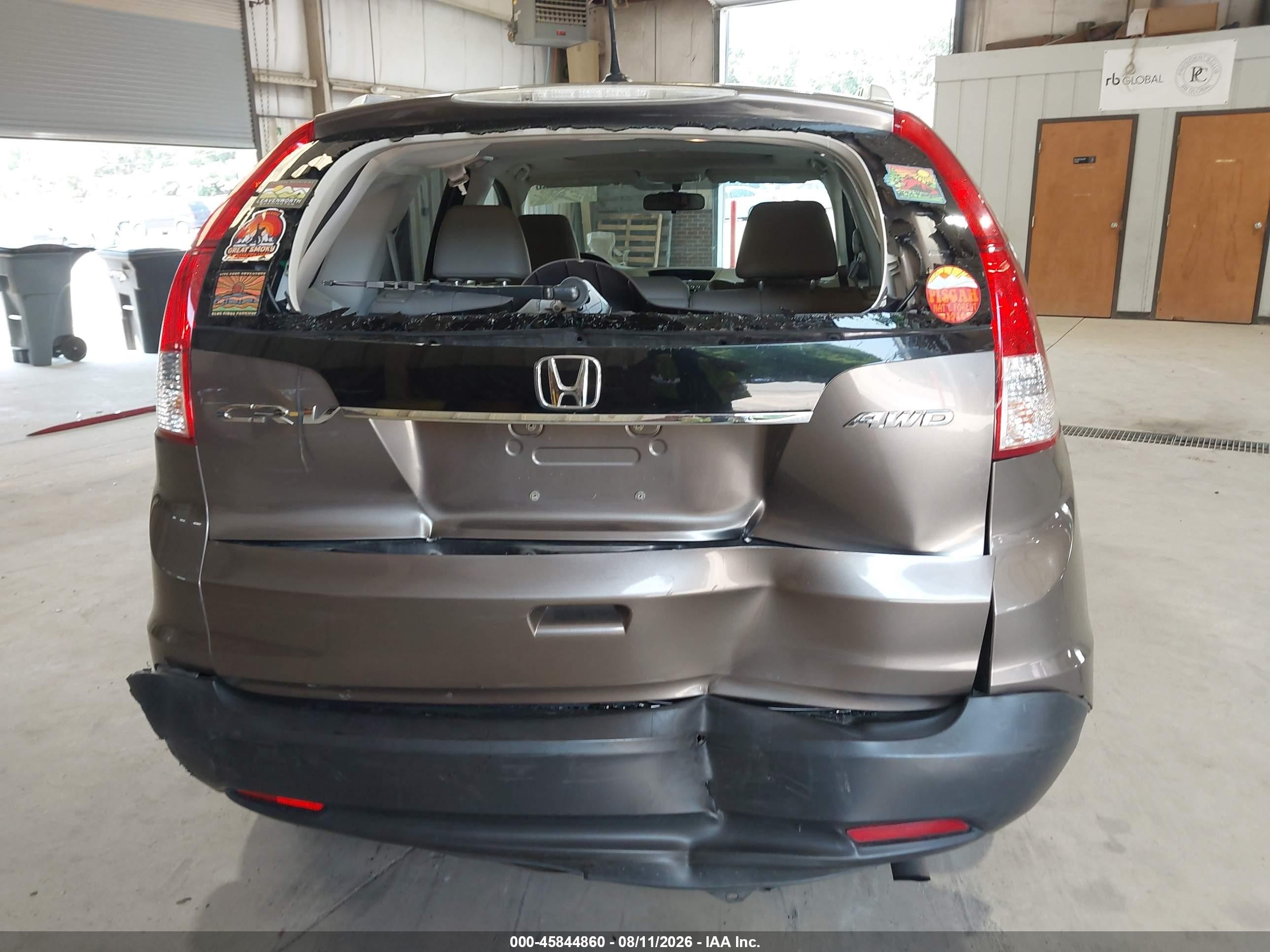 2013 Honda Cr-v Ex-l Gold vin: 5J6RM4H72DL000004
