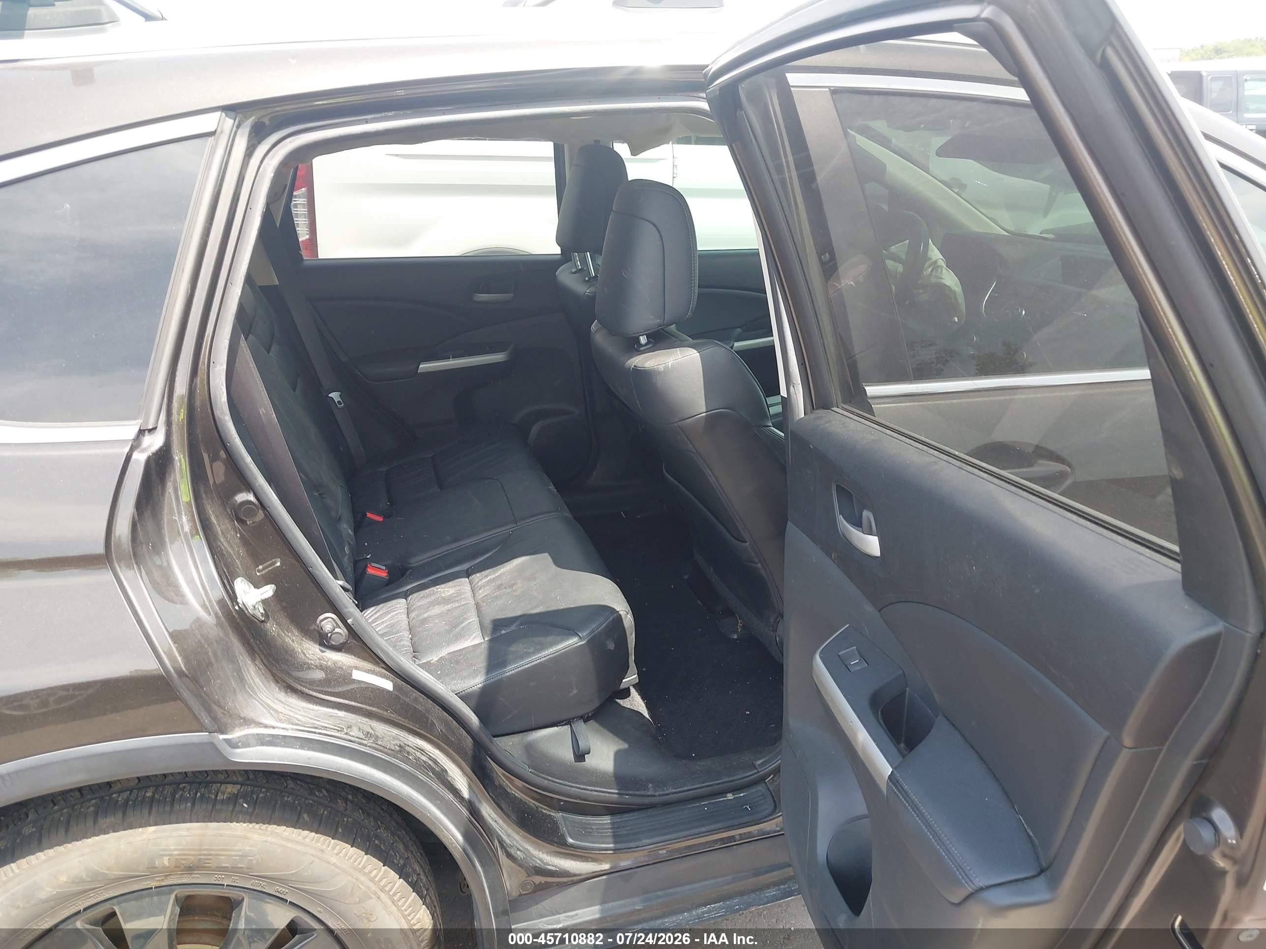 2013 Honda Cr-v Ex-l Серый vin: 5J6RM4H72DL002299