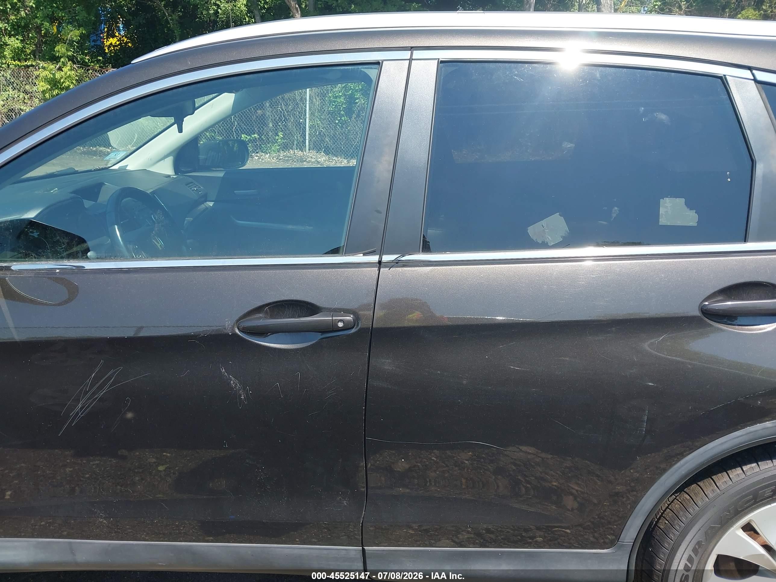 2013 Honda Cr-v Ex-l Коричневый vin: 5J6RM4H72DL012184
