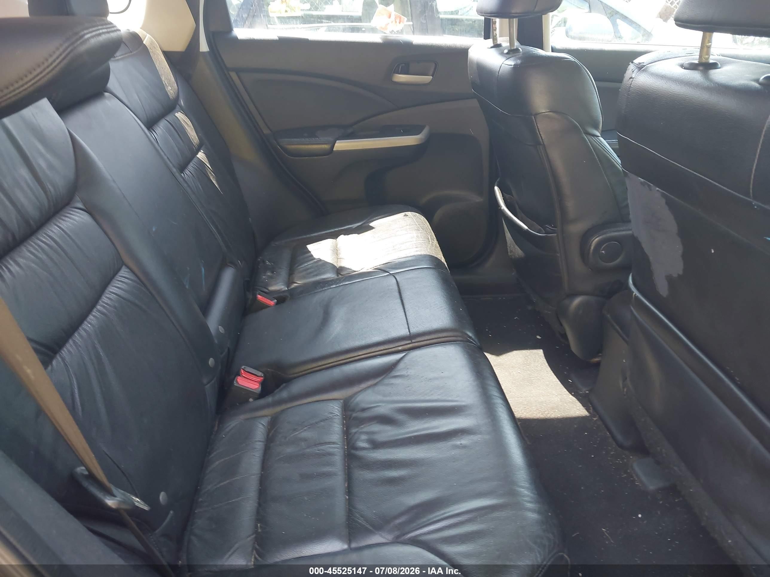 2013 Honda Cr-v Ex-l Коричневый vin: 5J6RM4H72DL012184