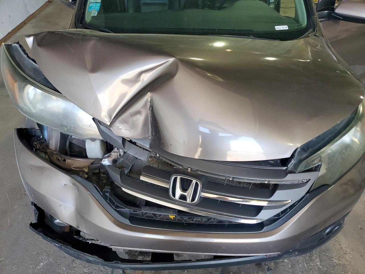 2013 Honda Cr-v Exl Tan vin: 5J6RM4H72DL022388