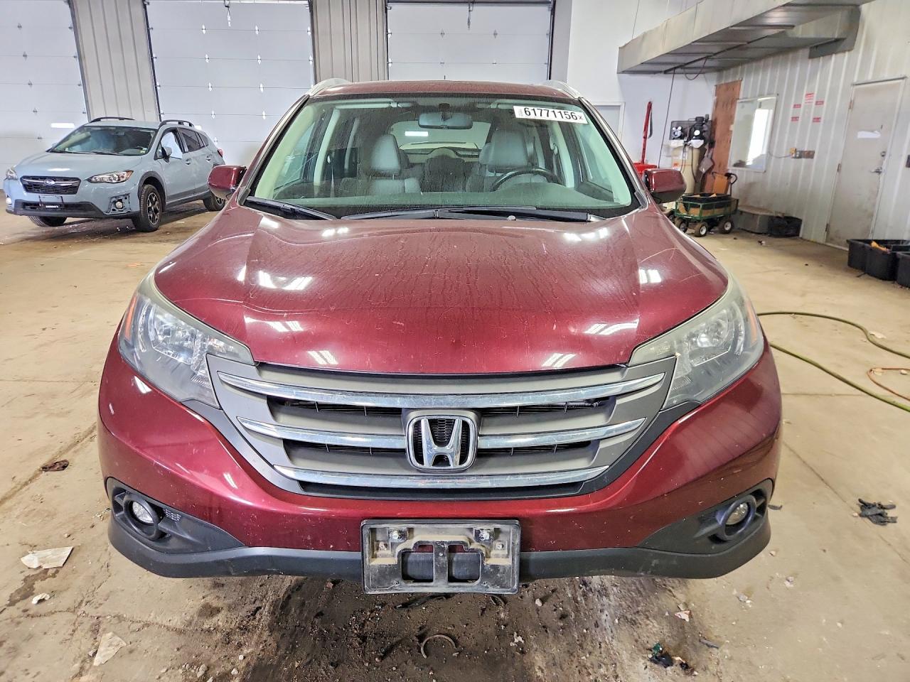 2013 Honda Cr-v Exl Красный vin: 5J6RM4H72DL031205