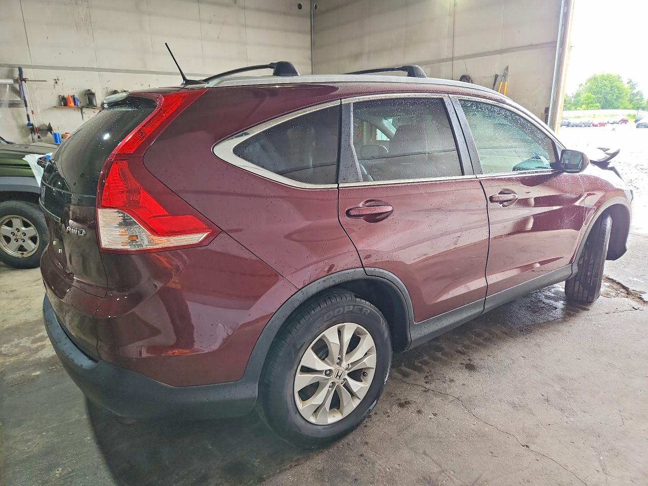 2013 Honda Cr-v Exl Бордовый vin: 5J6RM4H72DL035142
