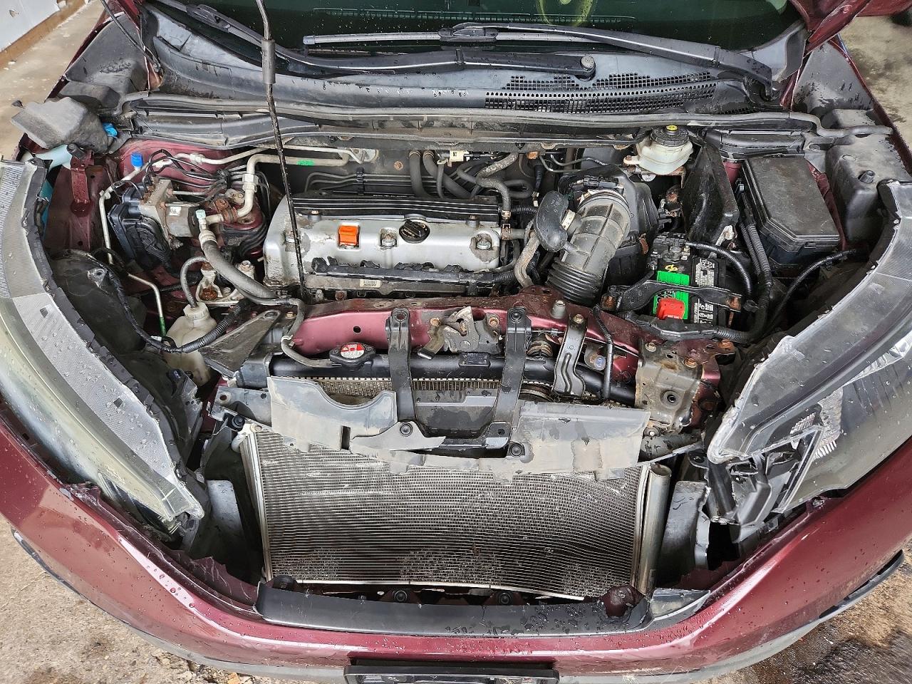 2013 Honda Cr-v Exl Бордовый vin: 5J6RM4H72DL035142