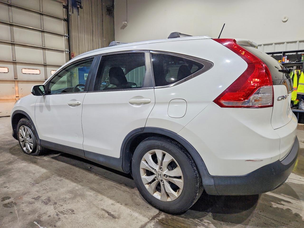 2013 Honda Cr-v Exl White vin: 5J6RM4H72DL038428