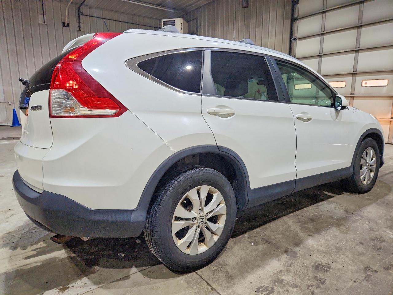 2013 Honda Cr-v Exl White vin: 5J6RM4H72DL038428