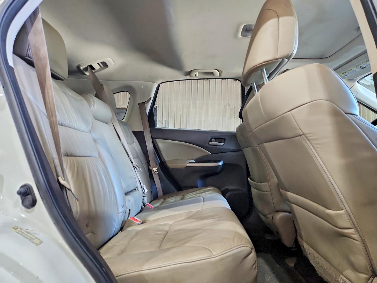2013 Honda Cr-v Exl White vin: 5J6RM4H72DL038428
