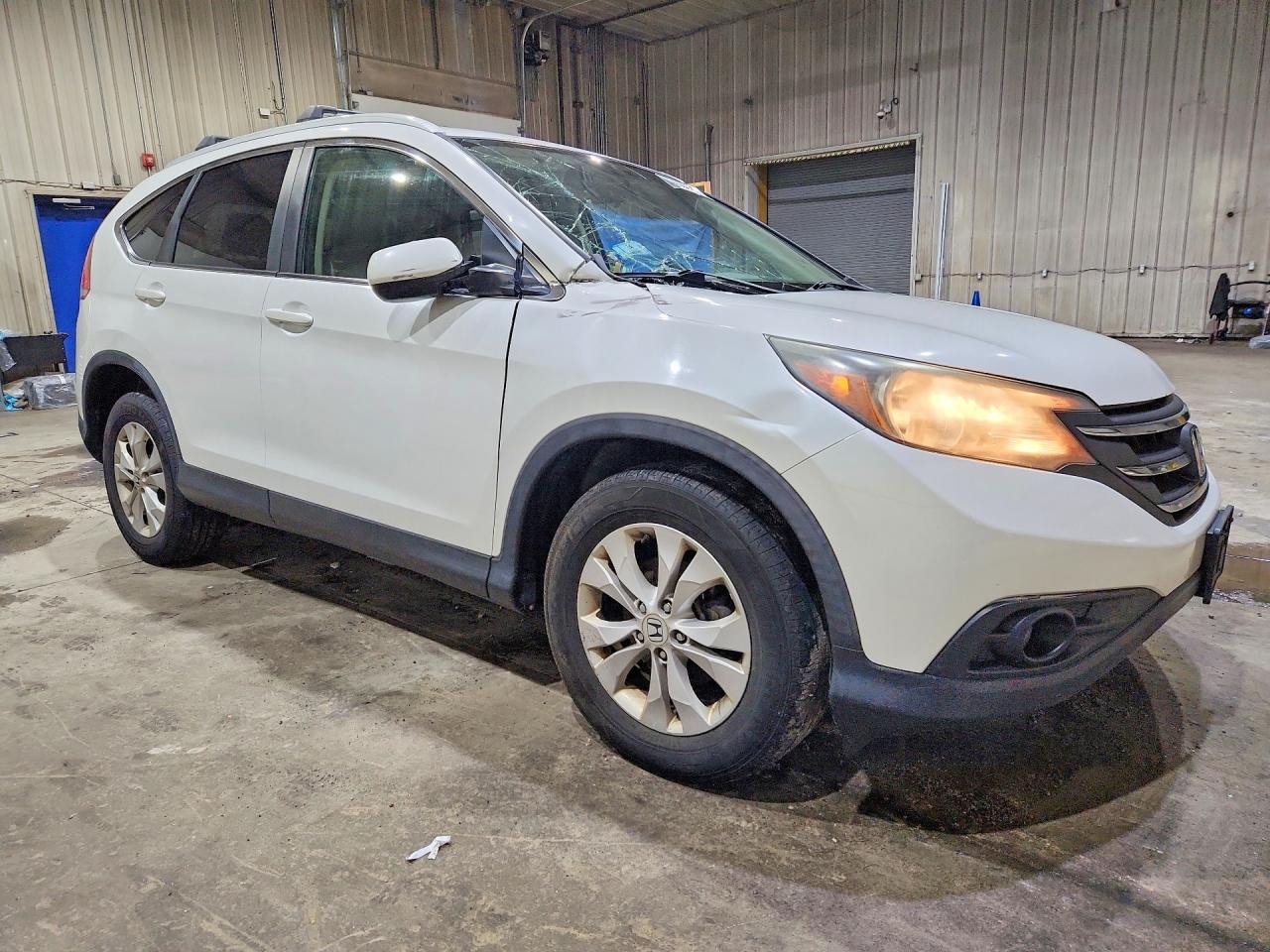 2013 Honda Cr-v Exl White vin: 5J6RM4H72DL038428