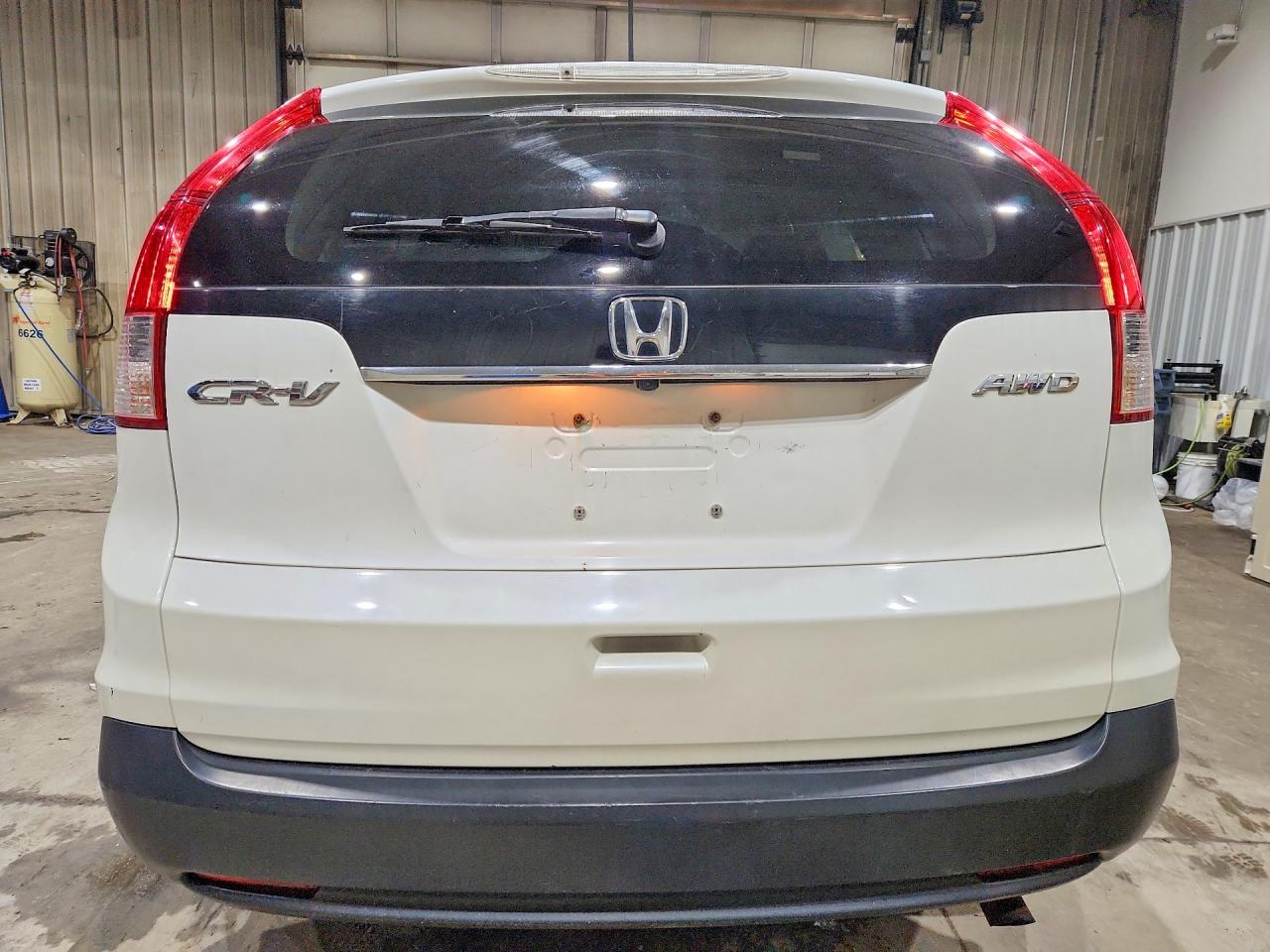 2013 Honda Cr-v Exl White vin: 5J6RM4H72DL038428