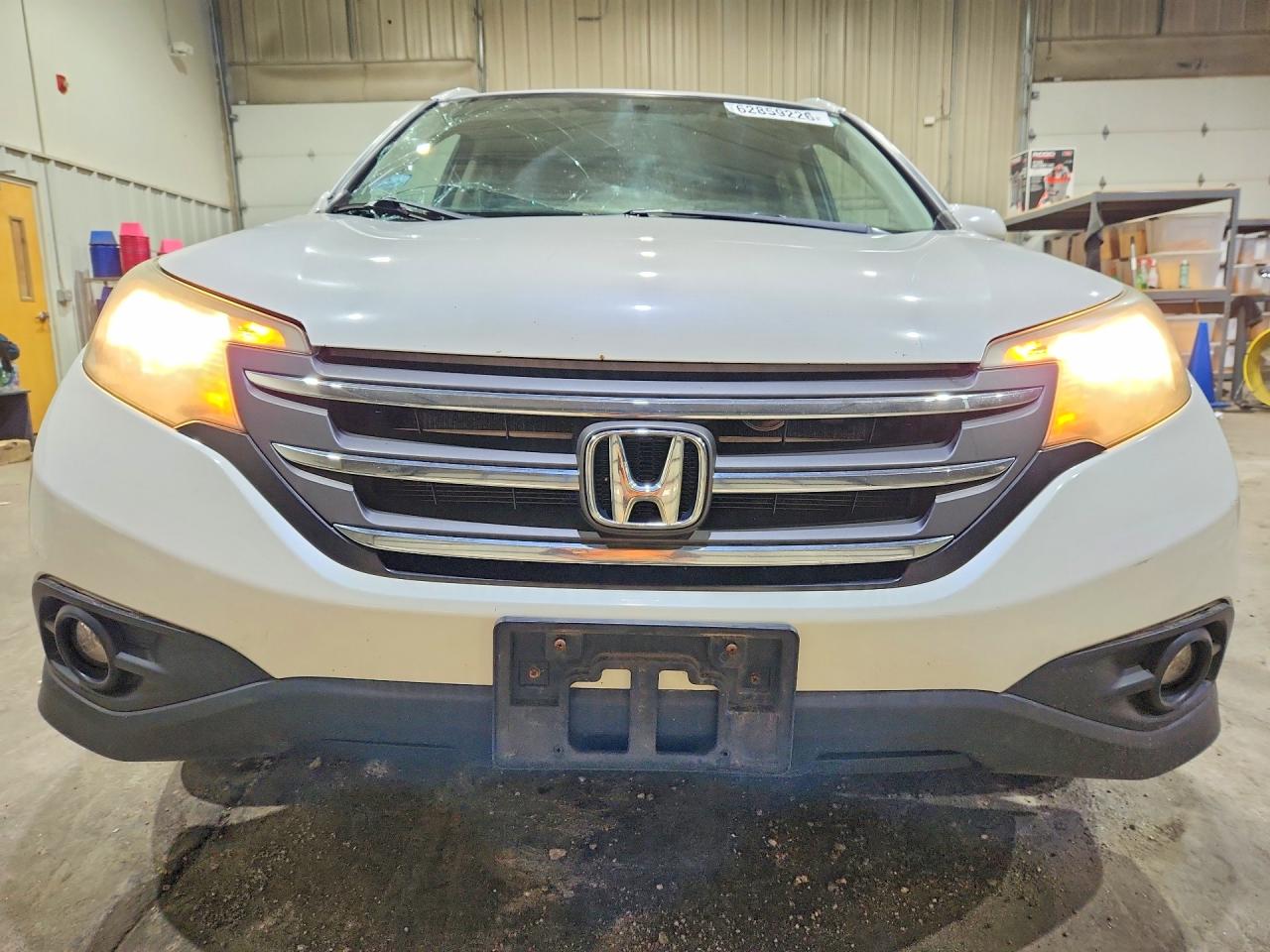 2013 Honda Cr-v Exl White vin: 5J6RM4H72DL038428