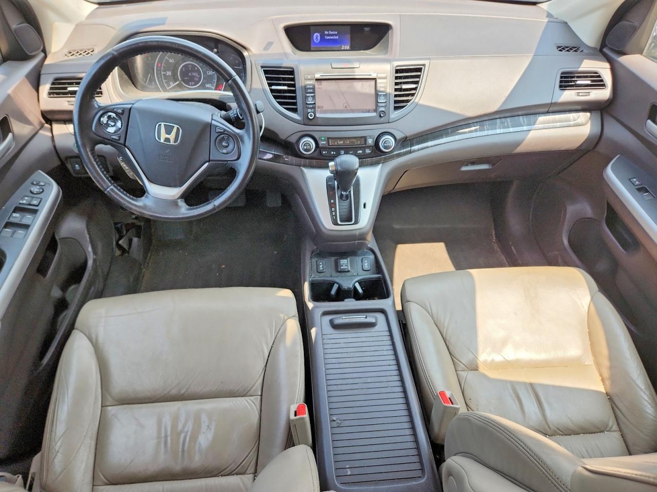 2013 Honda Cr-v Exl Turquoise vin: 5J6RM4H72DL043449