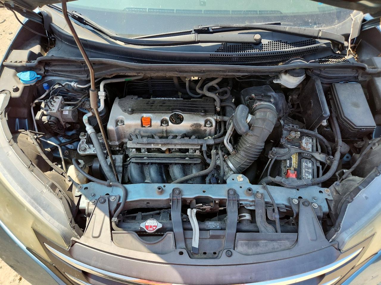 2013 Honda Cr-v Exl Turquoise vin: 5J6RM4H72DL043449