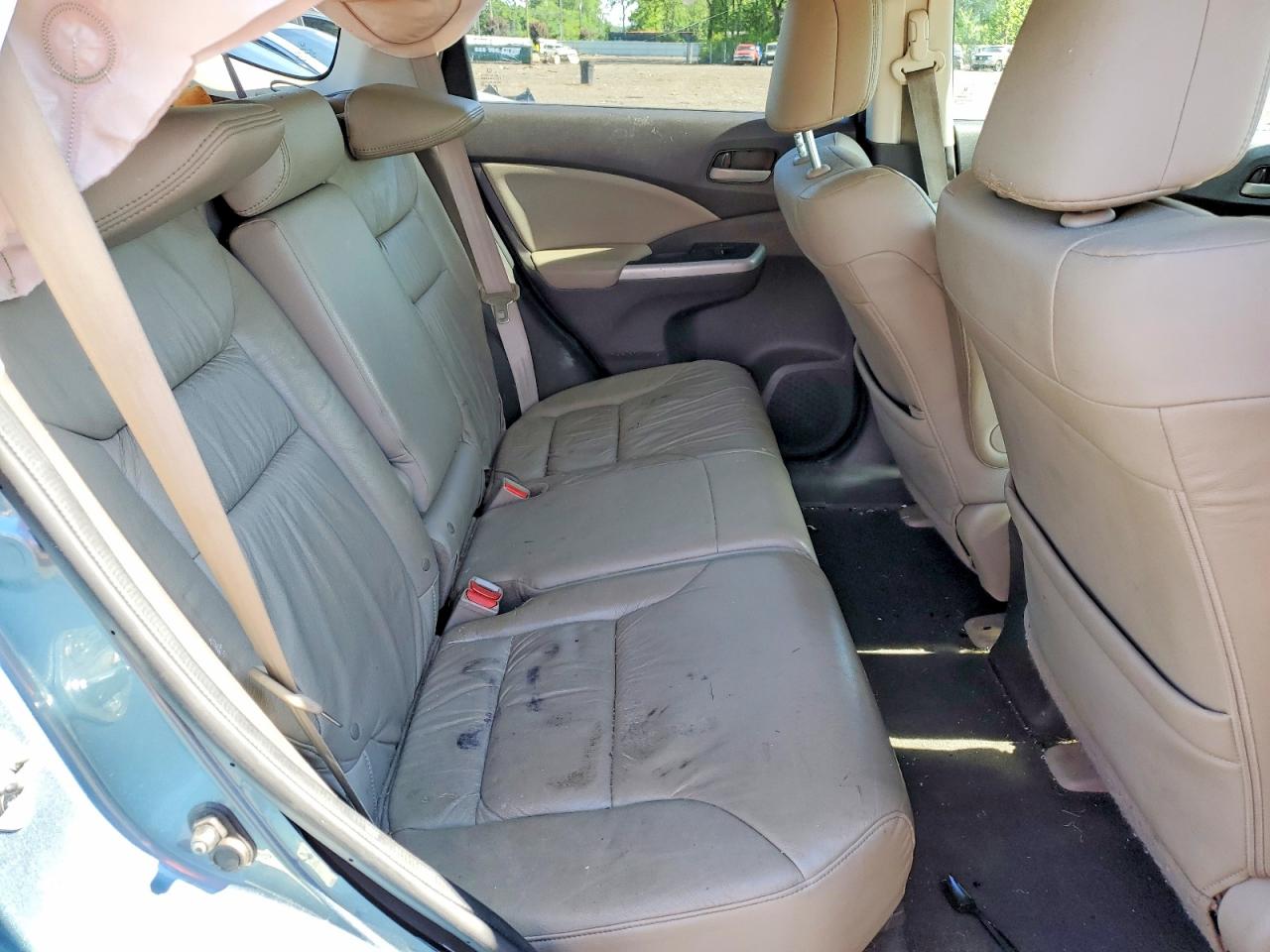 2013 Honda Cr-v Exl Blue vin: 5J6RM4H72DL048036