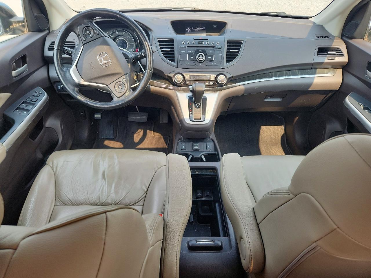 2013 Honda Cr-v Exl Teal vin: 5J6RM4H72DL066648