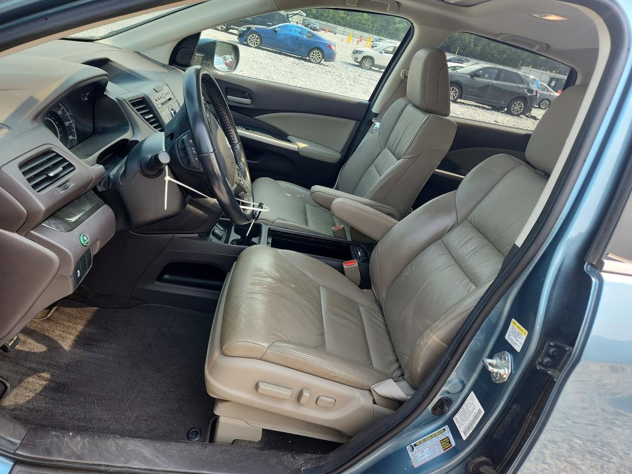 2013 Honda Cr-v Exl Teal vin: 5J6RM4H72DL066648
