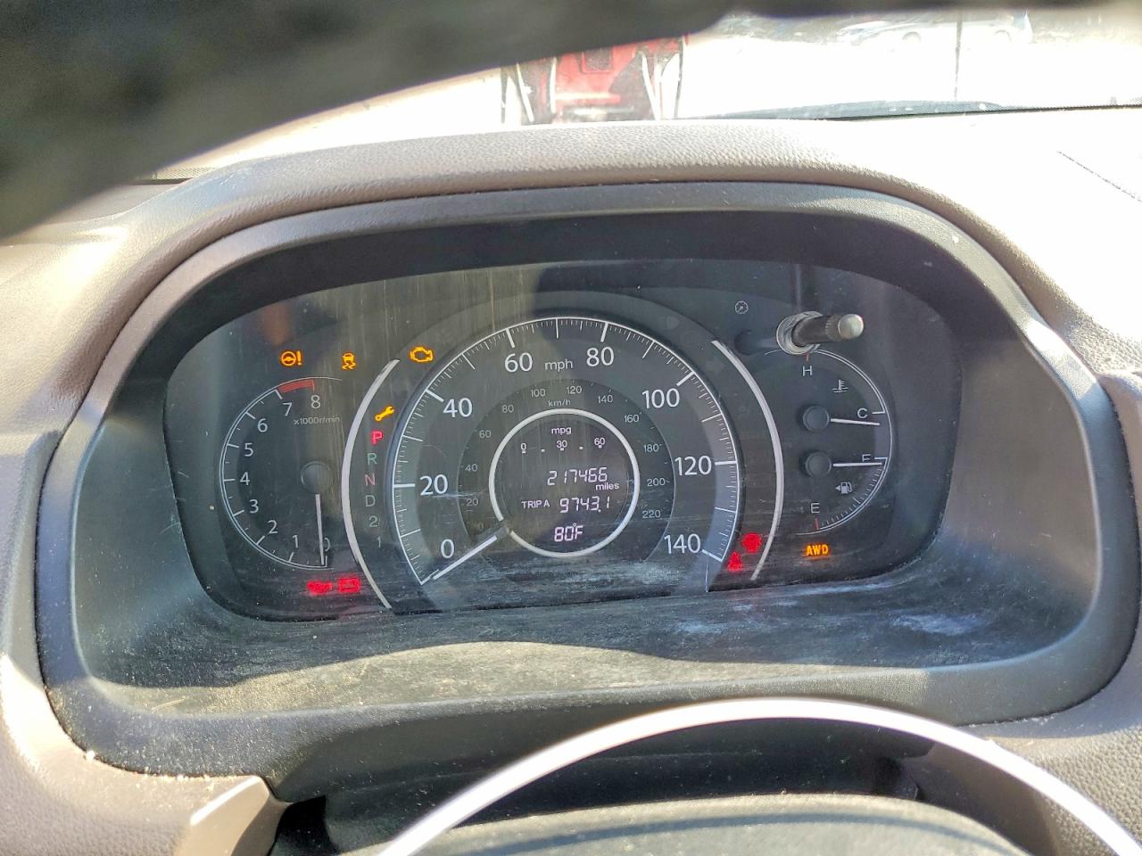 2013 Honda Cr-v Exl Желто-коричневый vin: 5J6RM4H72DL071154