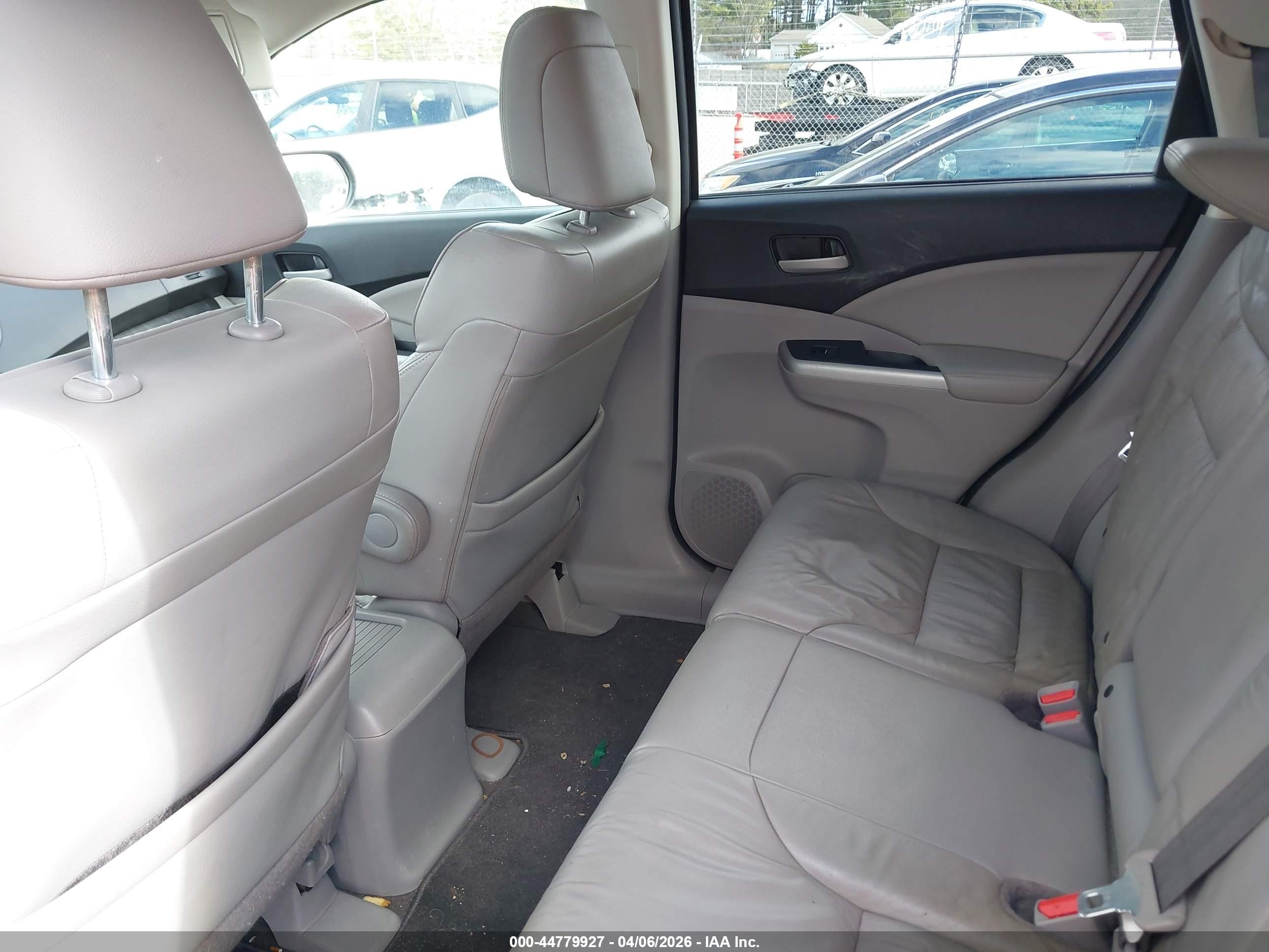 2014 Honda Cr-v Ex-l Burgundy vin: 5J6RM4H72EL011974