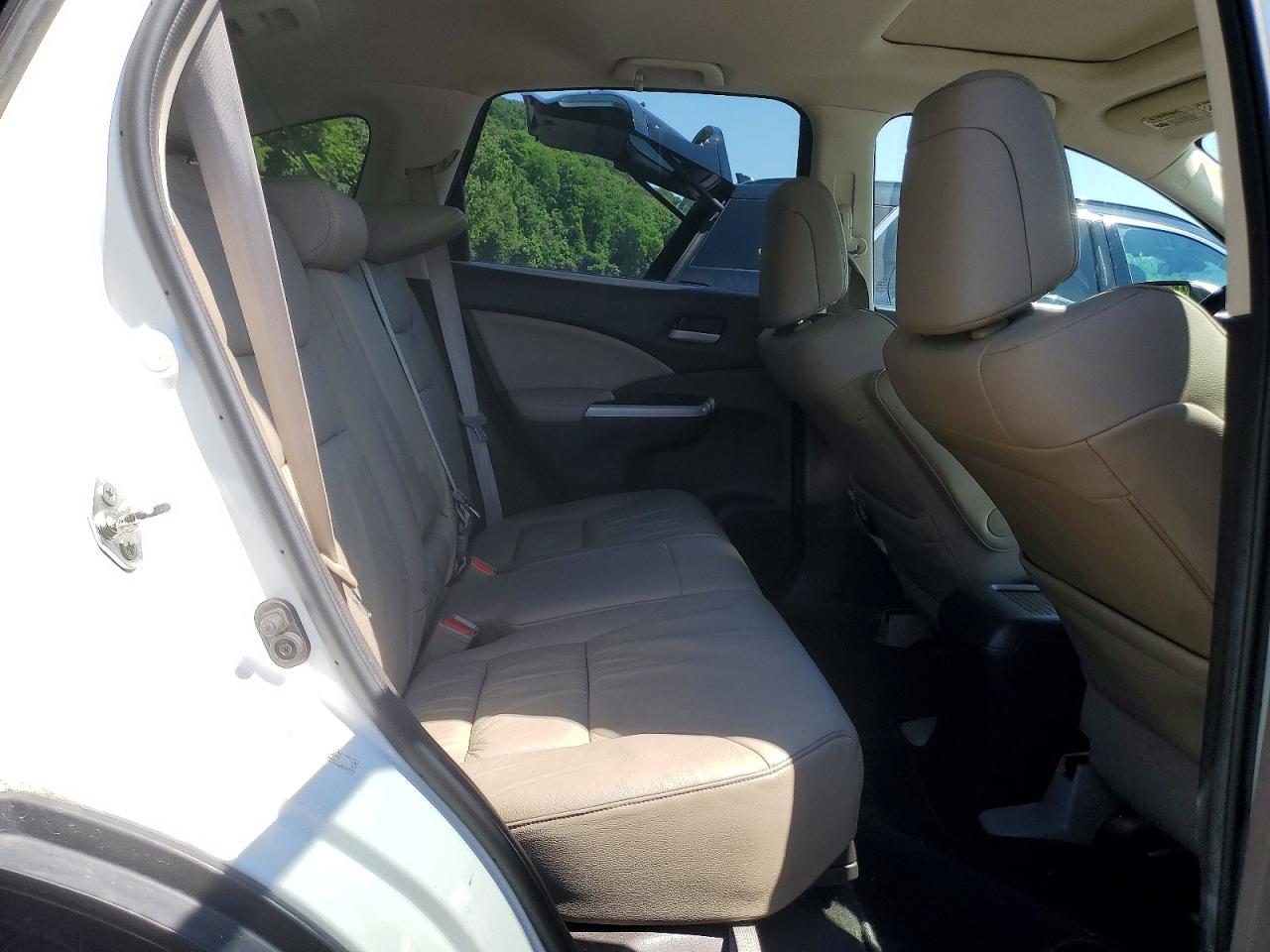 2014 Honda Cr-v Exl Белый vin: 5J6RM4H72EL038883