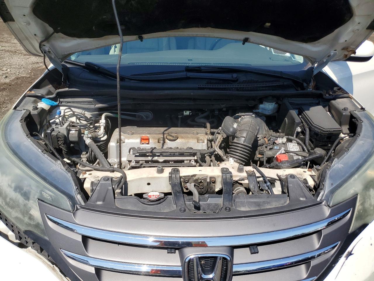 2014 Honda Cr-v Exl Белый vin: 5J6RM4H72EL038883