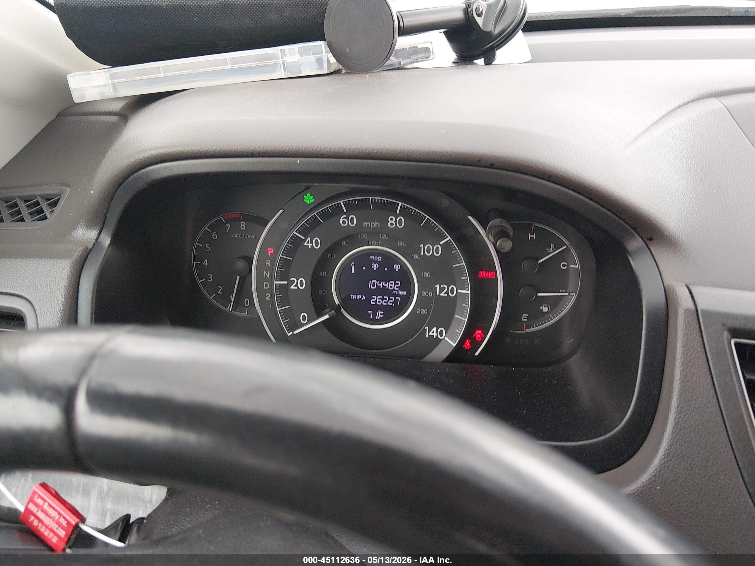 2014 Honda Cr-v Ex-l Белый vin: 5J6RM4H72EL049916