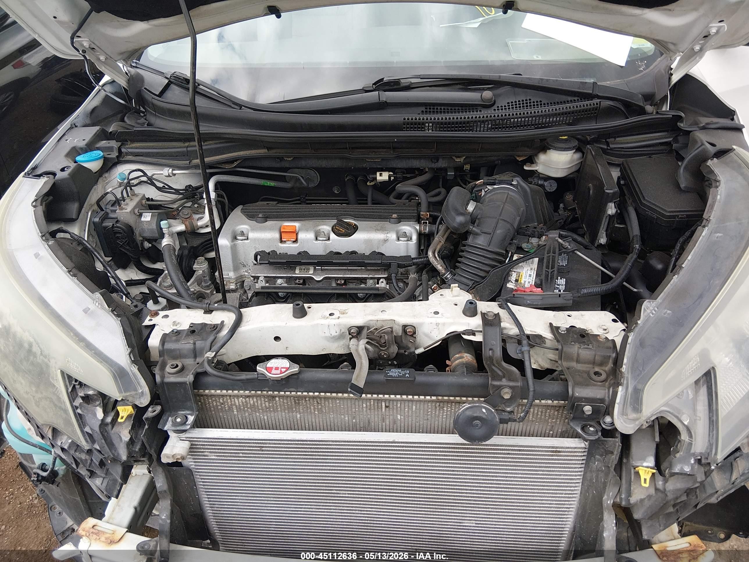 2014 Honda Cr-v Ex-l Белый vin: 5J6RM4H72EL049916