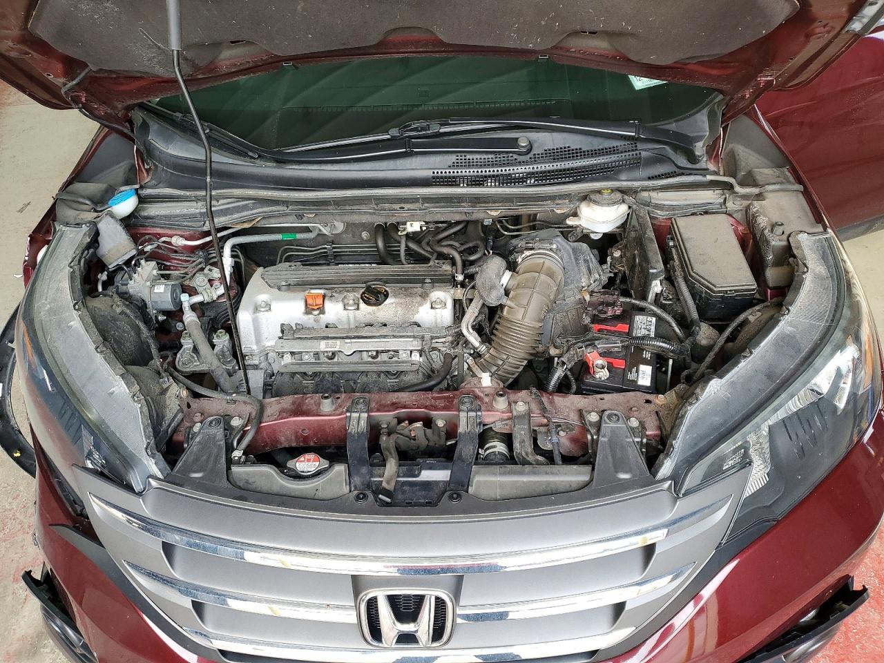 2014 Honda Cr-v Exl Бордовый vin: 5J6RM4H72EL053514