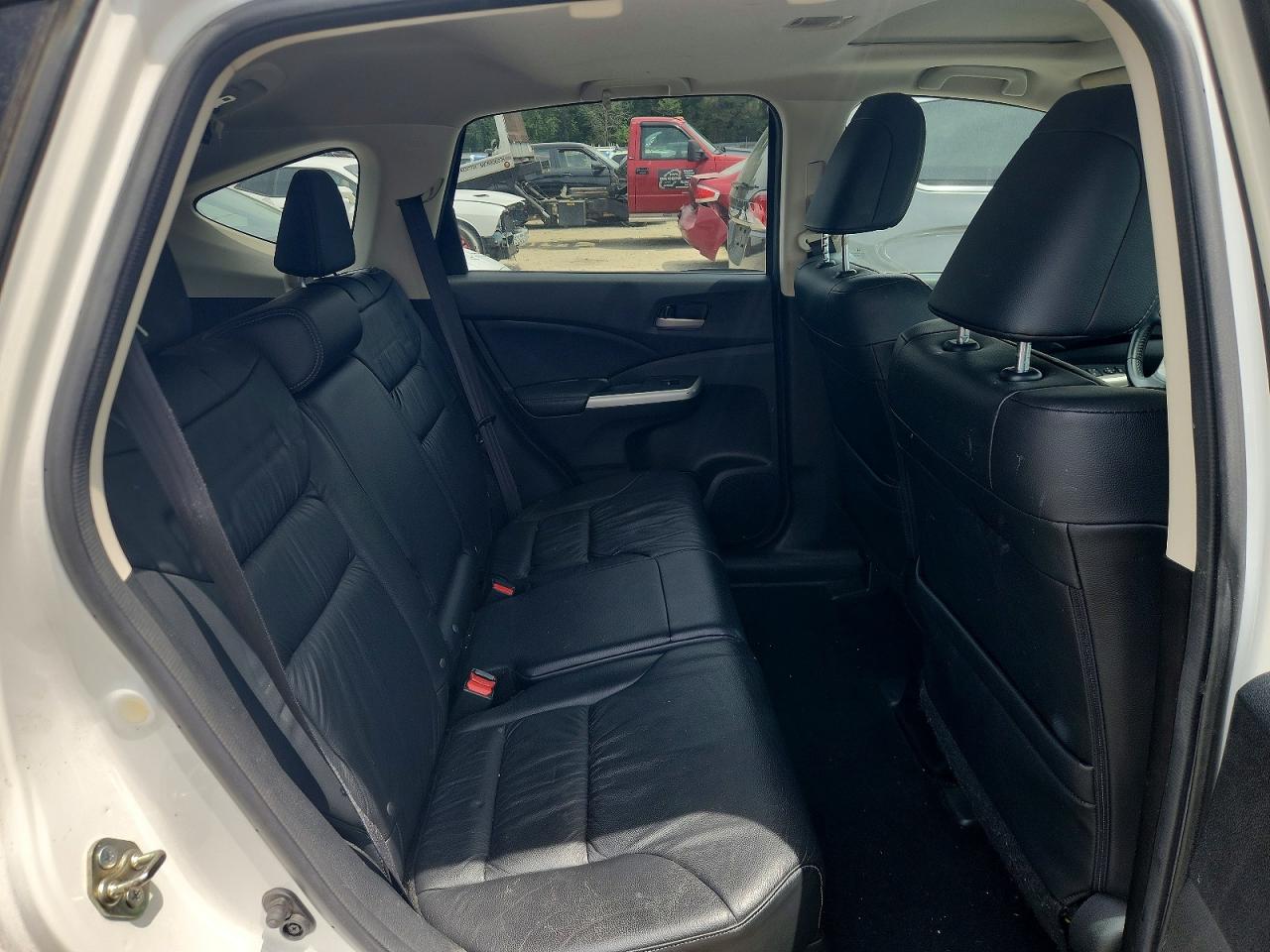 2014 Honda Cr-v Exl White vin: 5J6RM4H72EL055182