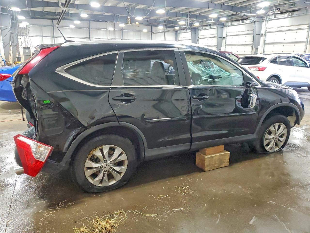 2014 Honda Cr-v Exl Black vin: 5J6RM4H72EL071561