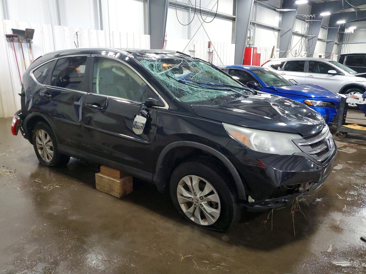 2014 Honda Cr-v Exl Black vin: 5J6RM4H72EL071561