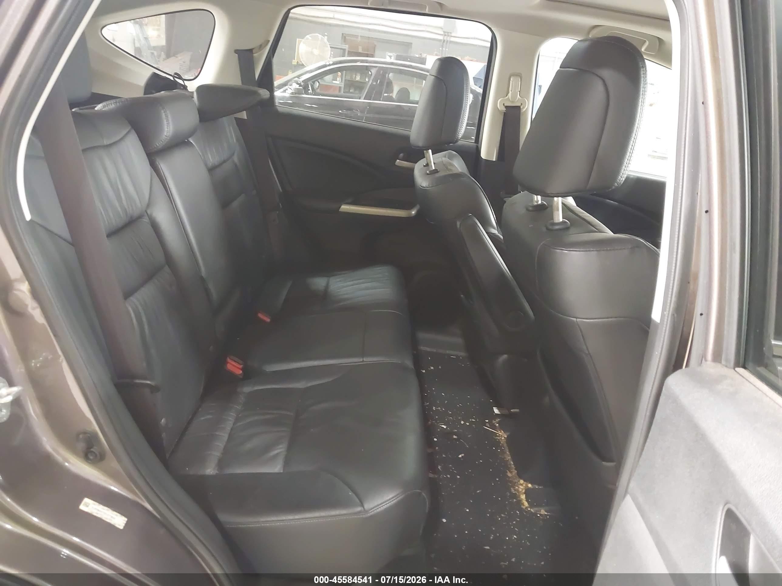 2014 Honda Cr-v Ex-l Pewter vin: 5J6RM4H72EL071866