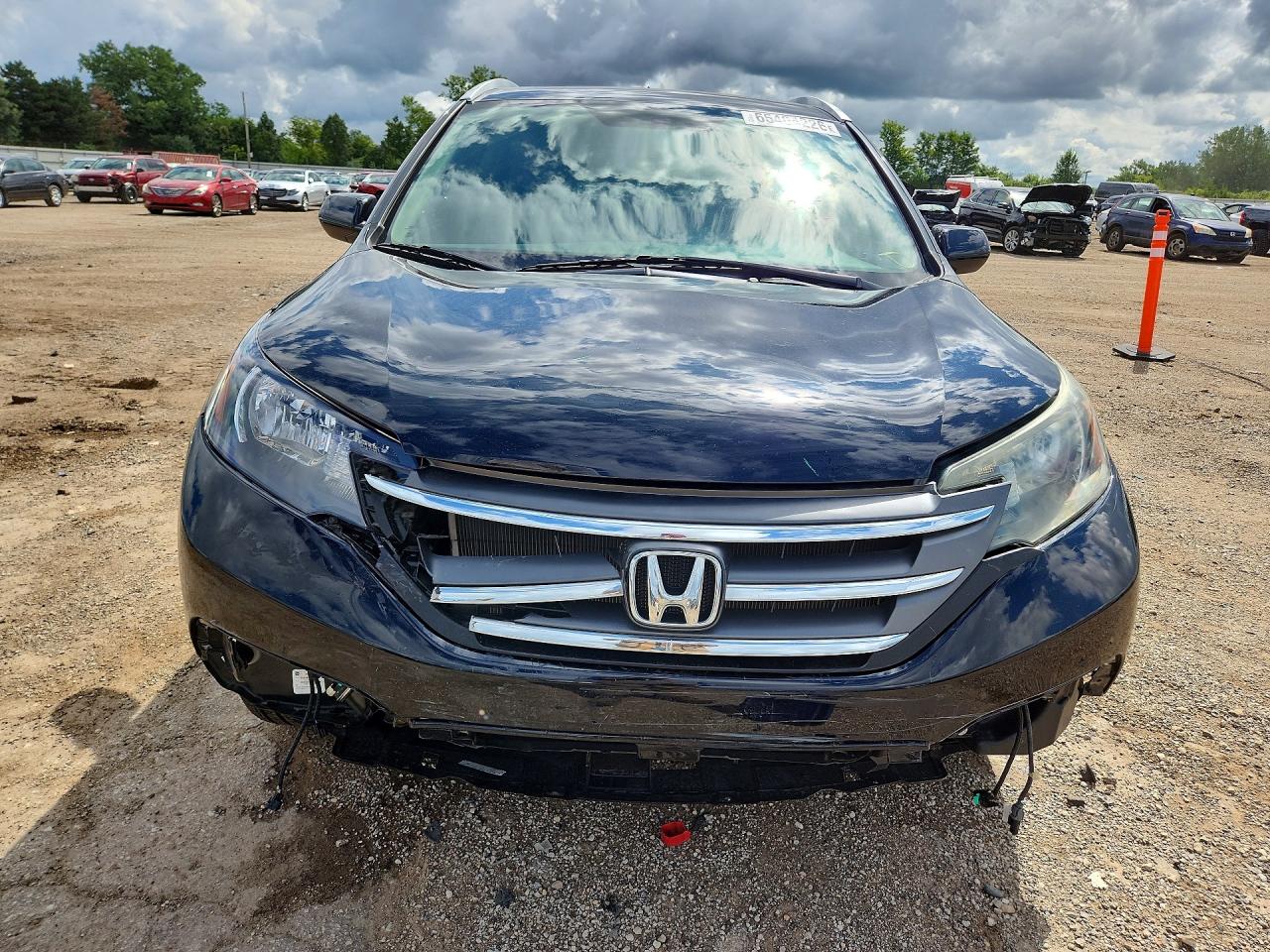 2014 Honda Cr-v Exl Black vin: 5J6RM4H72EL074086