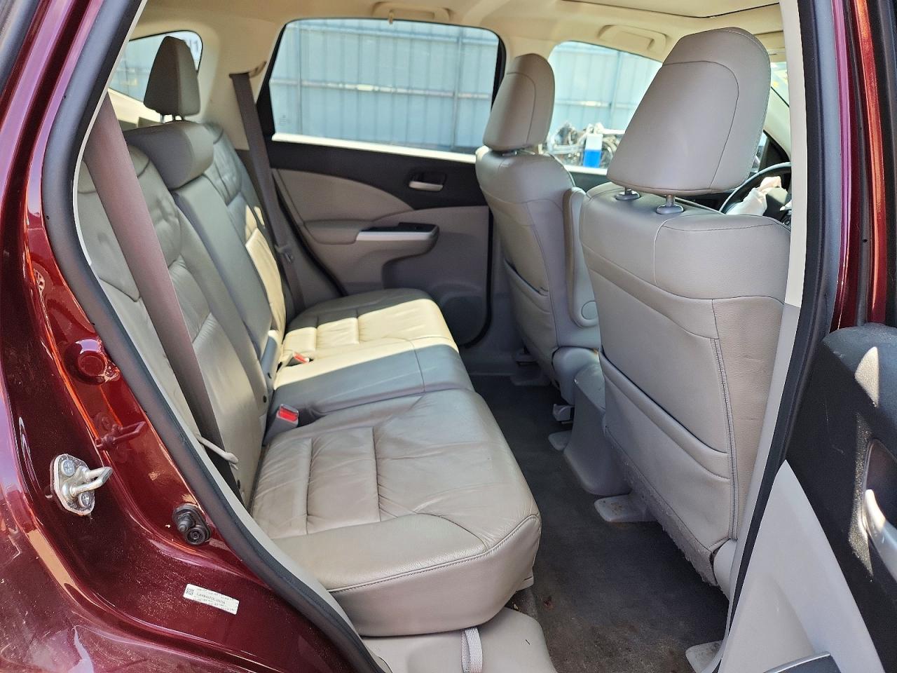 2014 Honda Cr-v Exl Maroon vin: 5J6RM4H72EL116756