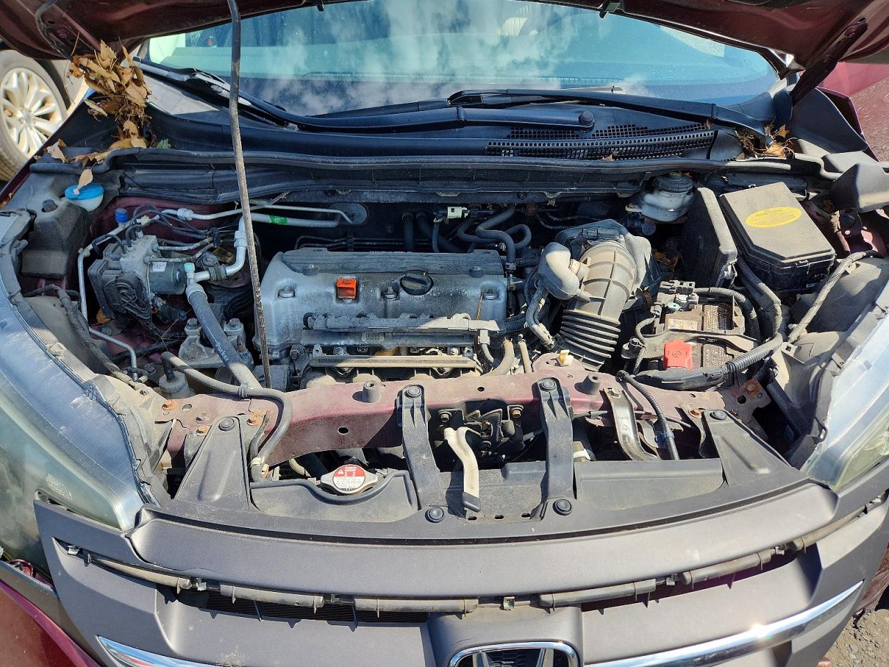 2014 Honda Cr-v Exl Maroon vin: 5J6RM4H72EL116756