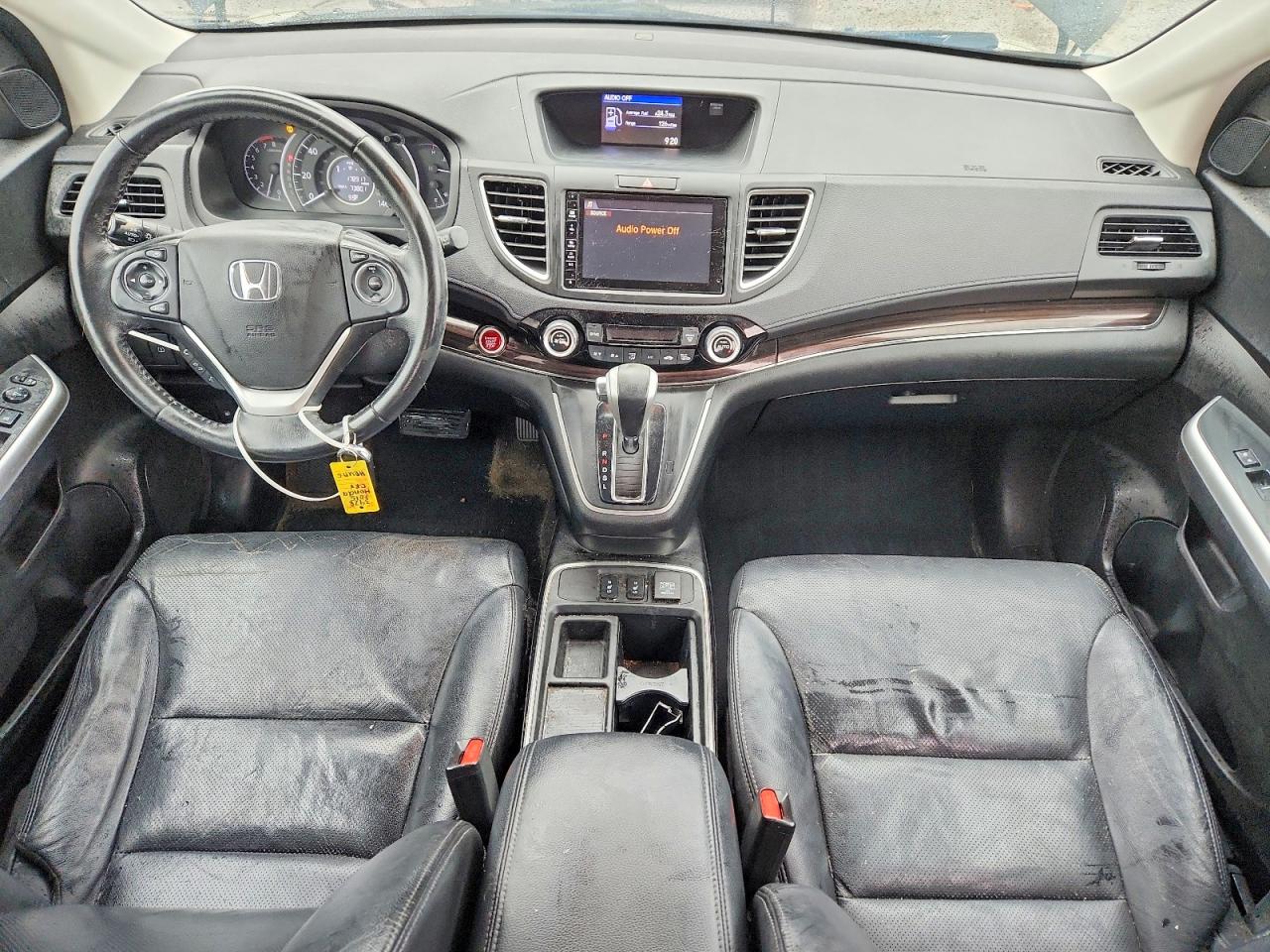 2015 Honda Cr-v Exl Black vin: 5J6RM4H72FL020675