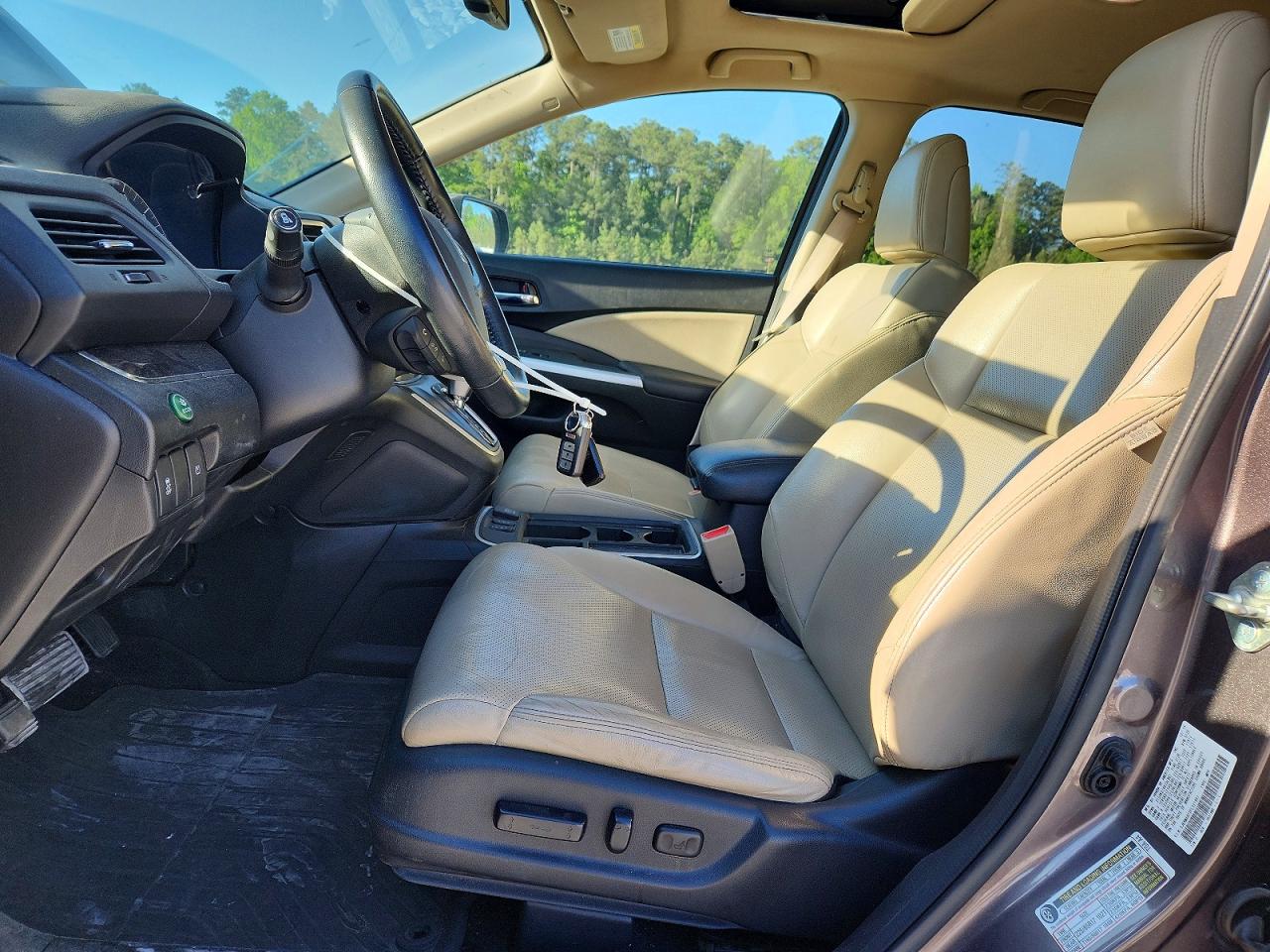 2015 Honda Cr-v Exl Gray vin: 5J6RM4H72FL021941