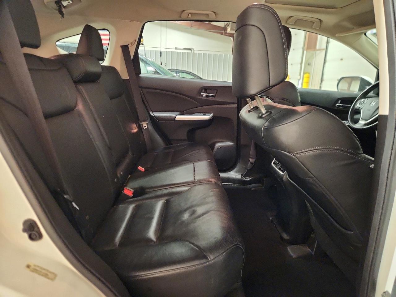 2015 Honda Cr-v Exl White vin: 5J6RM4H72FL023964