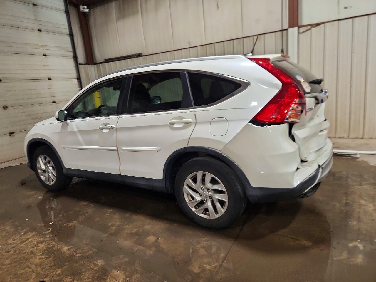 2015 Honda Cr-v Exl White vin: 5J6RM4H72FL023964
