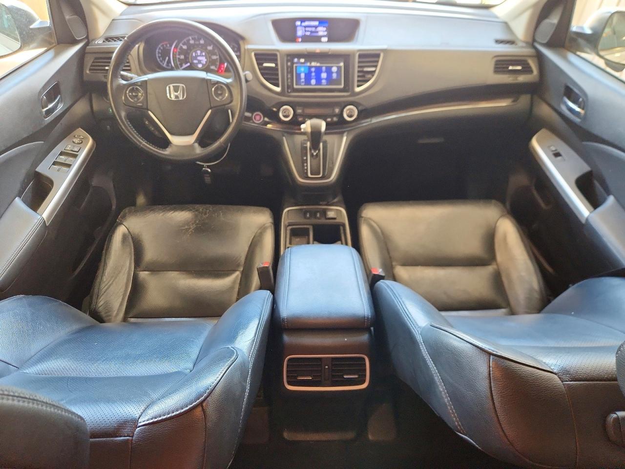 2015 Honda Cr-v Exl White vin: 5J6RM4H72FL023964