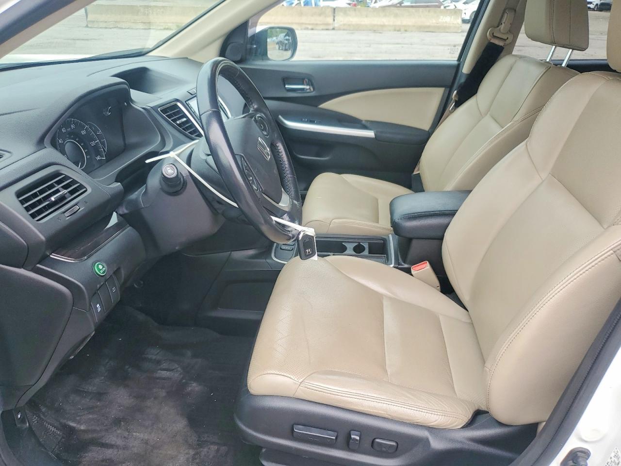 2015 Honda Cr-v Exl Белый vin: 5J6RM4H72FL035662