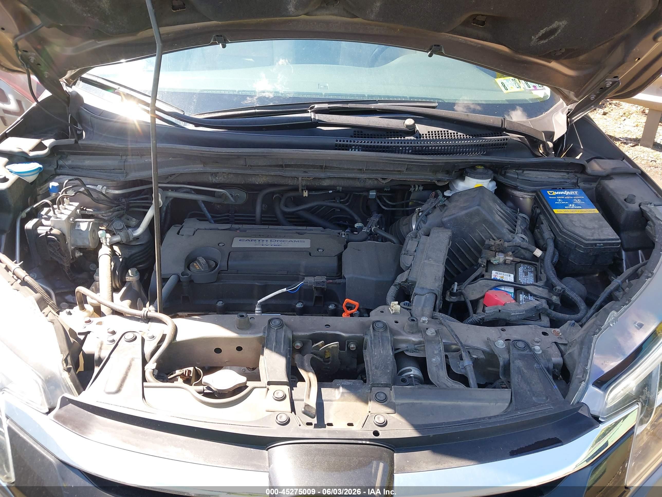 2015 Honda Cr-v Ex-l Brown vin: 5J6RM4H72FL045608