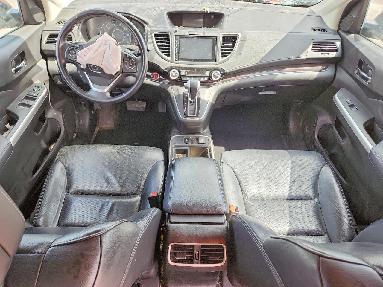2015 Honda Cr-v Exl Коричневый vin: 5J6RM4H72FL077216