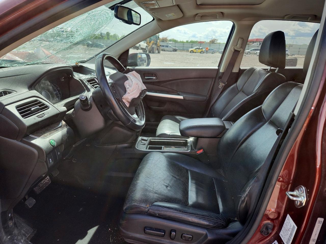 2015 Honda Cr-v Exl Коричневый vin: 5J6RM4H72FL077216